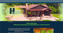 Desktop Screenshot of hawklandscapinginc.com